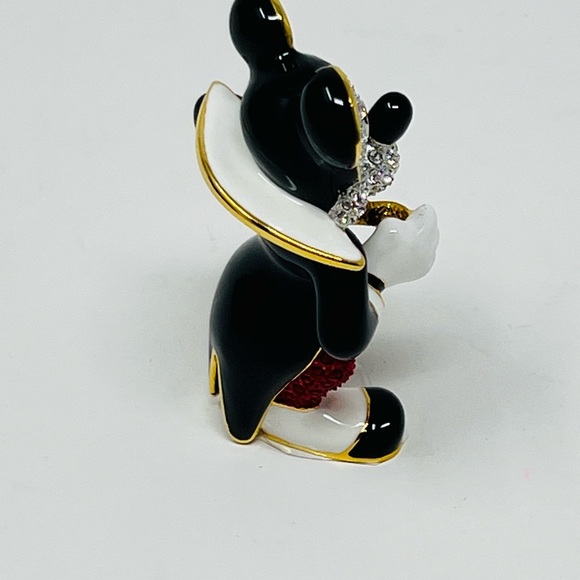Disney Arribas Brothers Sm. Neat and Pretty Mickey Mouse Swarovski Figurine - Picture 6 of 14
